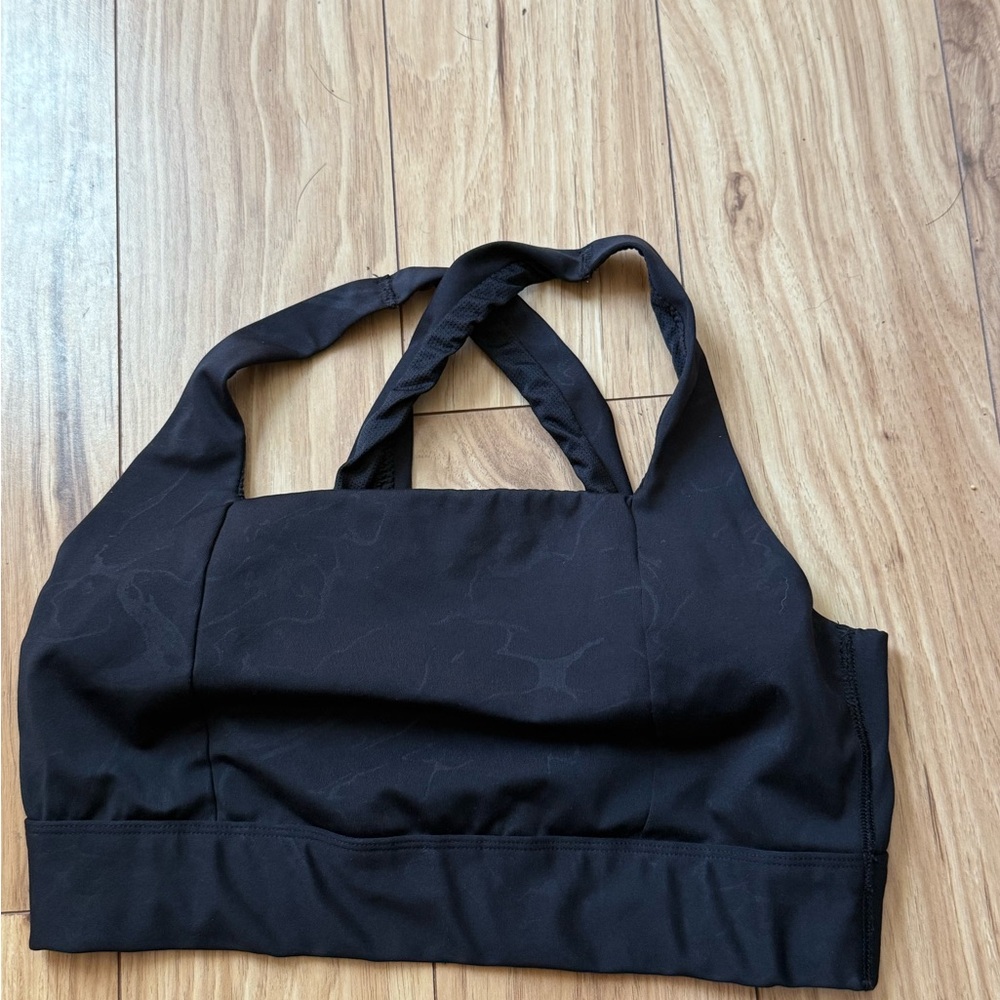 All in Motion Black Sports Bra